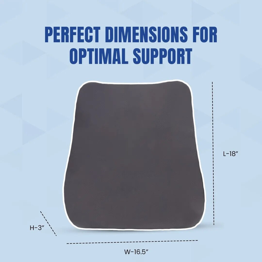 Car Backrest Pillow For Lumbar Support and Back Pain Relief While Driving image 1