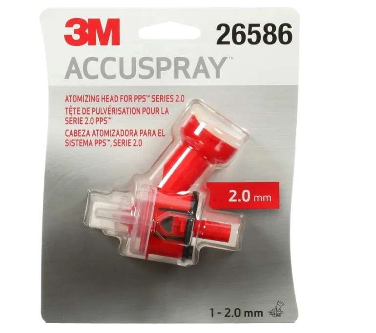 Accuspray ONE Nozzle - Red_v2 - 2.0mm(for Series 2.0 PPS) image 1