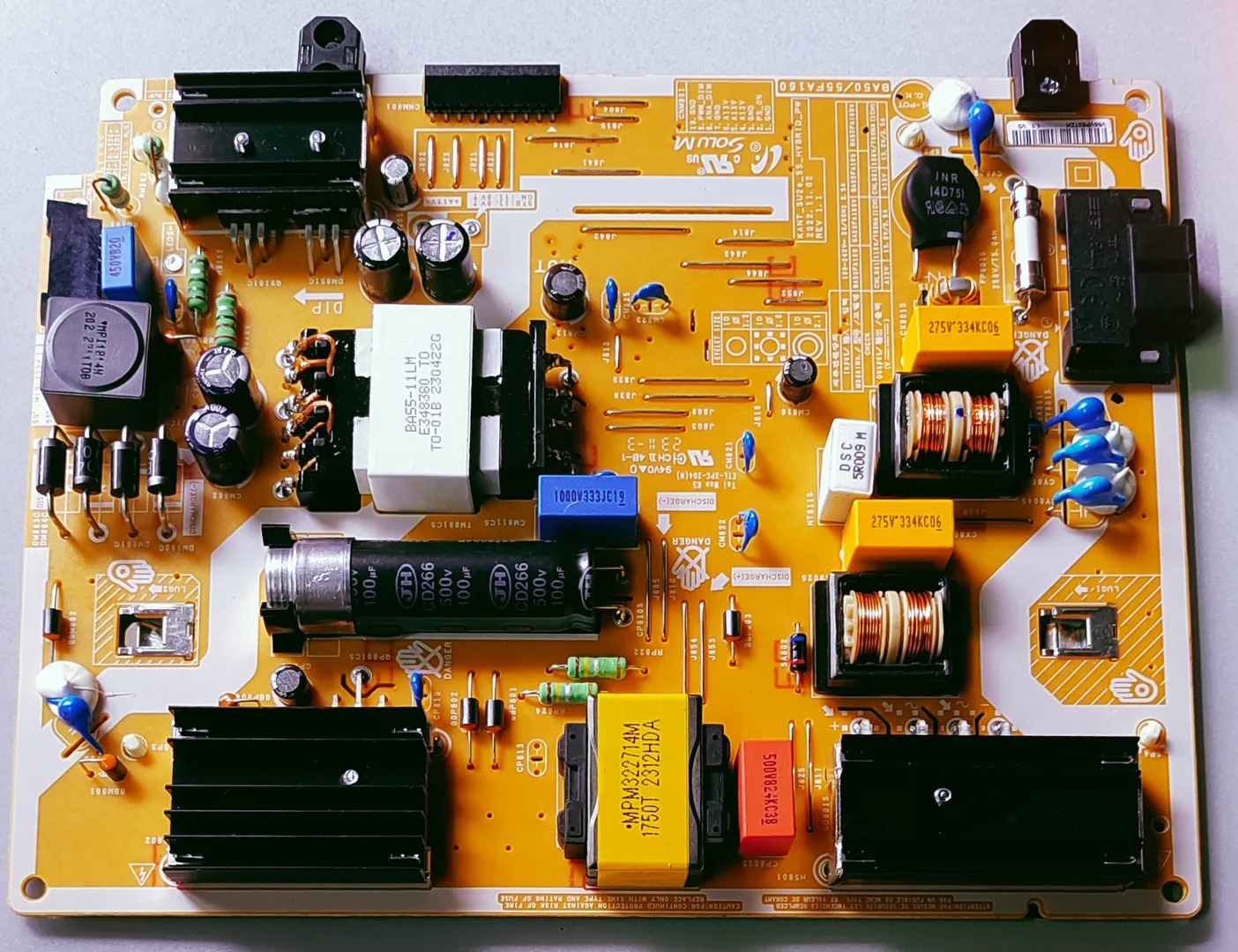 SAMSUNG LED TV UA50AU7700 Power Supply Board, SAMSUNG LED TV UA50AU7700 Smps Board, SAMSUNG LED TV UA50AU7700 Power Supply PCB Board, #wb52 image 1