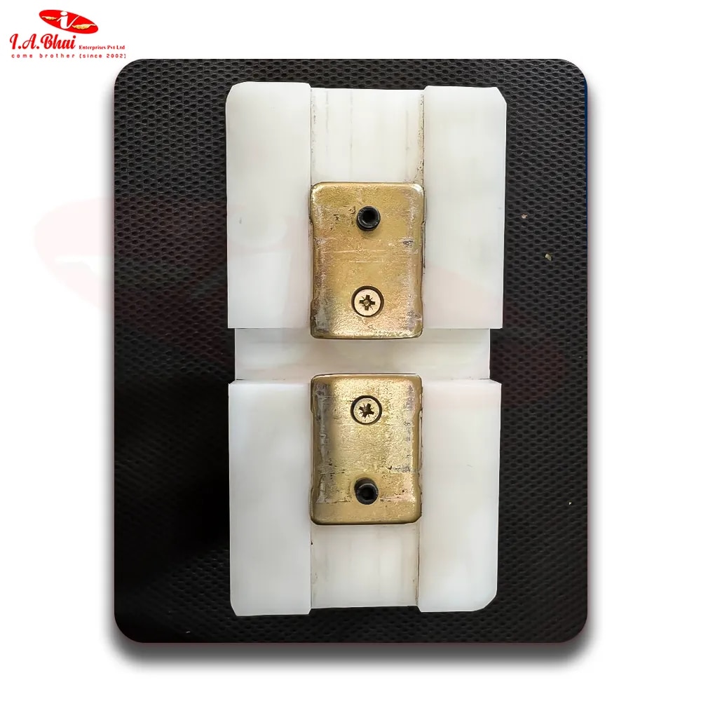 White UHMW PE Side Mould for Continuous Line image 1