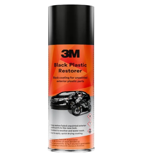 3M Black Plastic Restorer 270 image 1