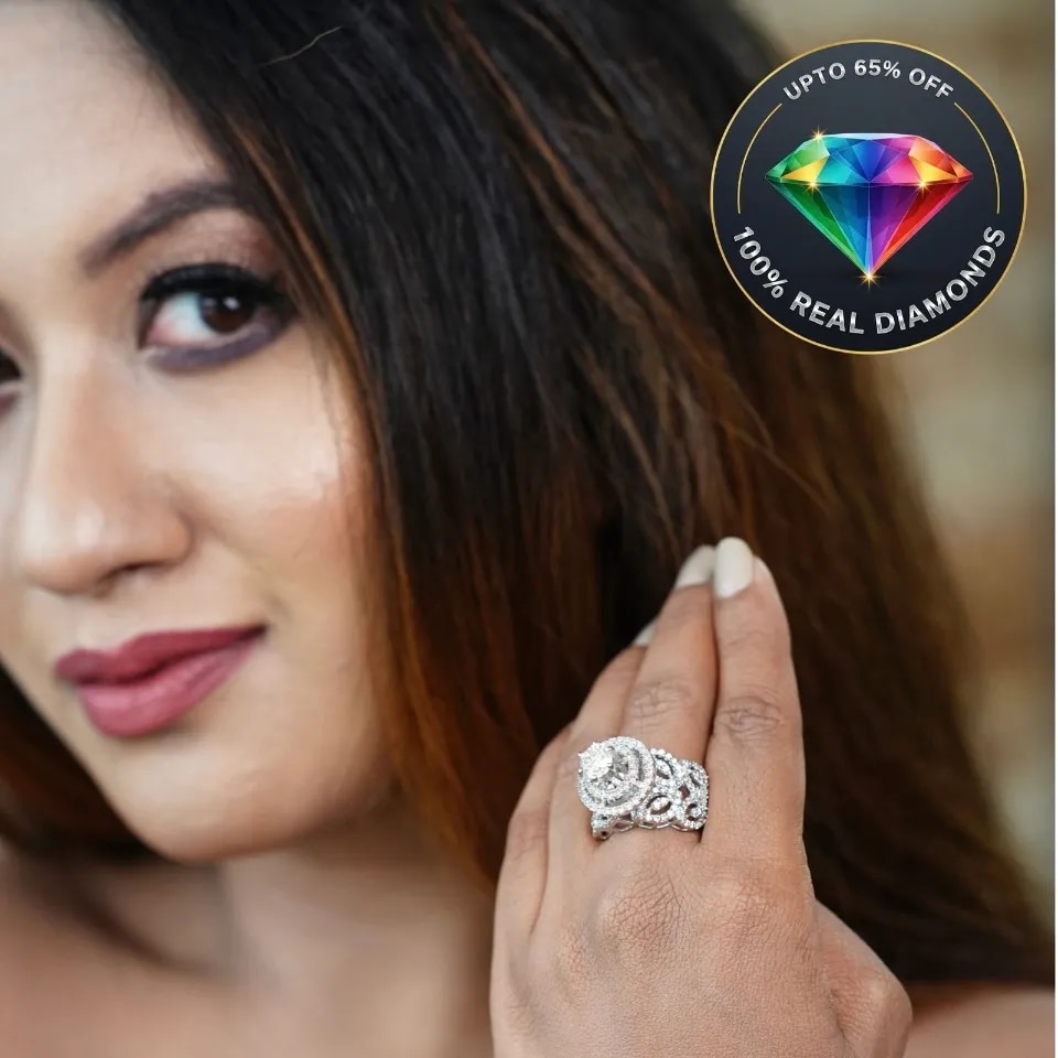 Buy Diamond Rings Online At Best Price image 1