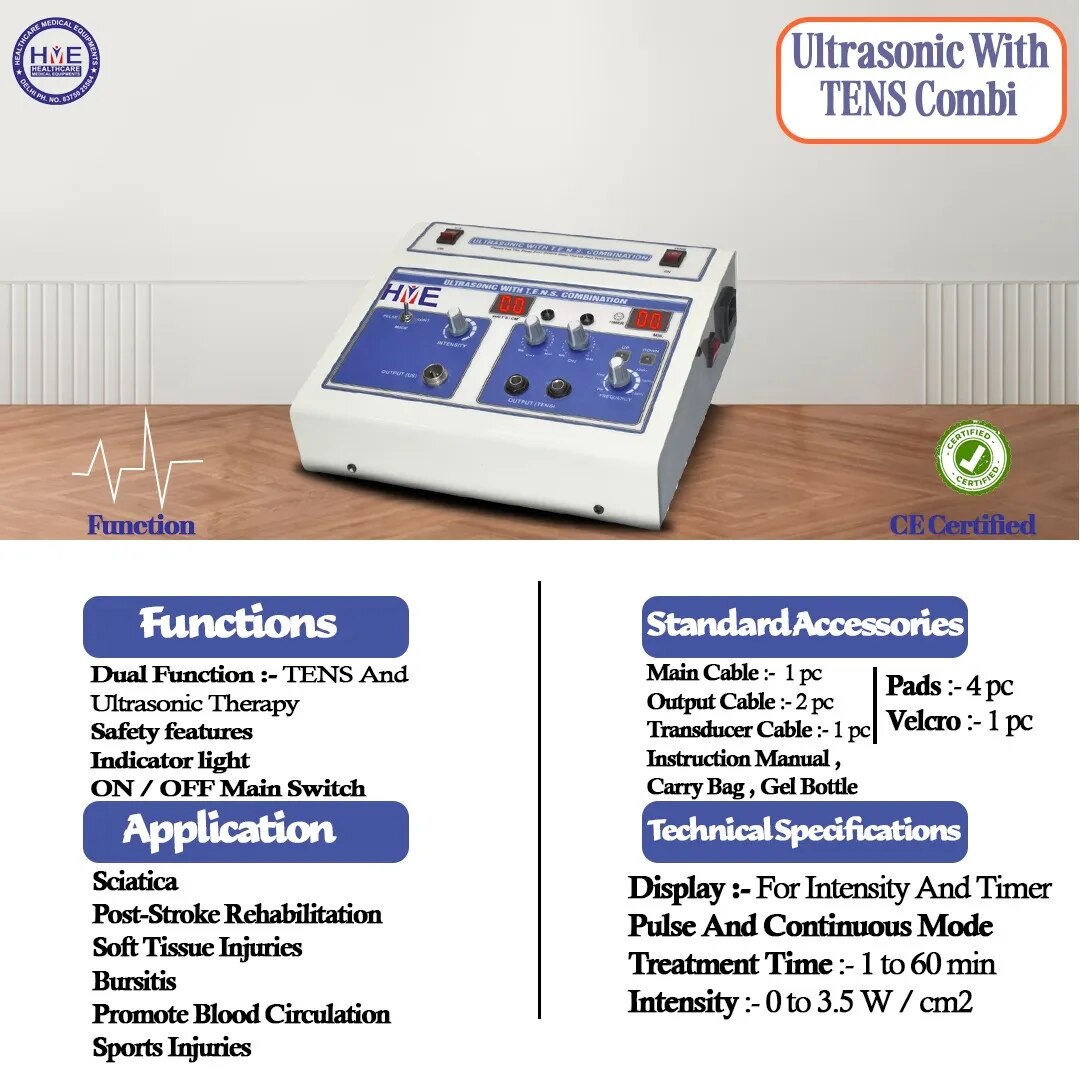 ultrasonic with tens combination in metal body image 1