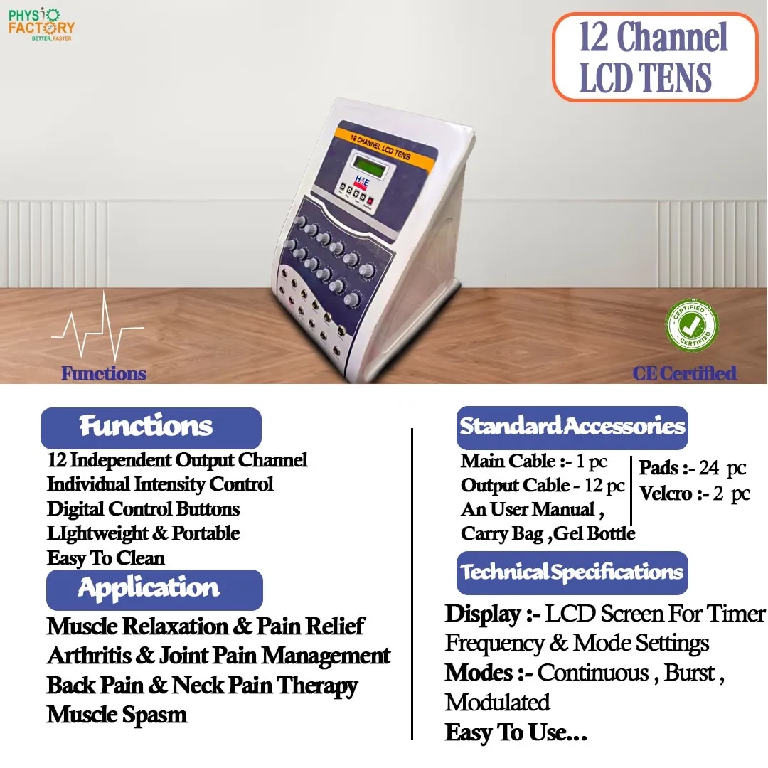12 channel tens in fiber body image 1