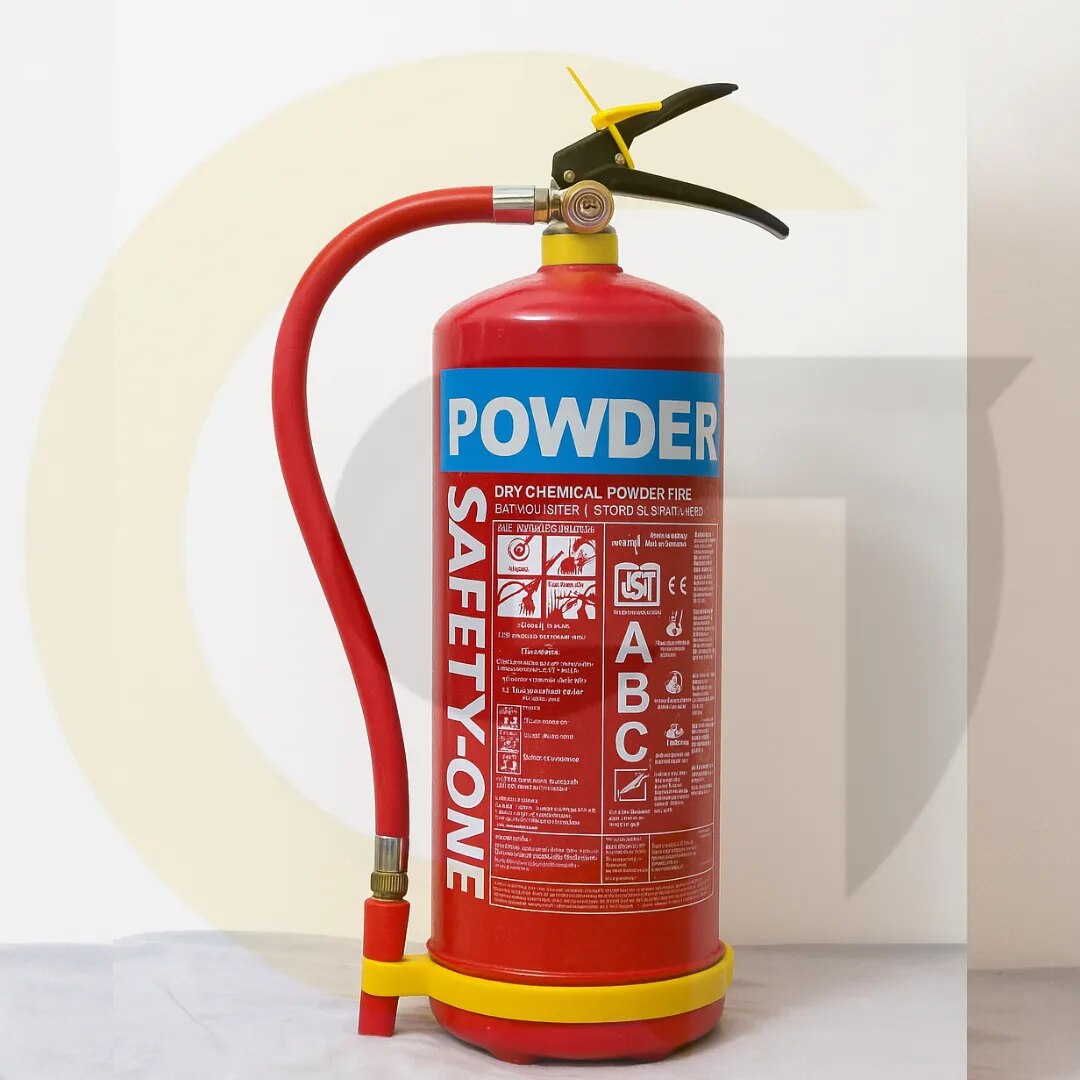 ABC Fire Extinguisher, Multi Purpose Fire Safety Cylinder, Goyal Industrial Hub image 1