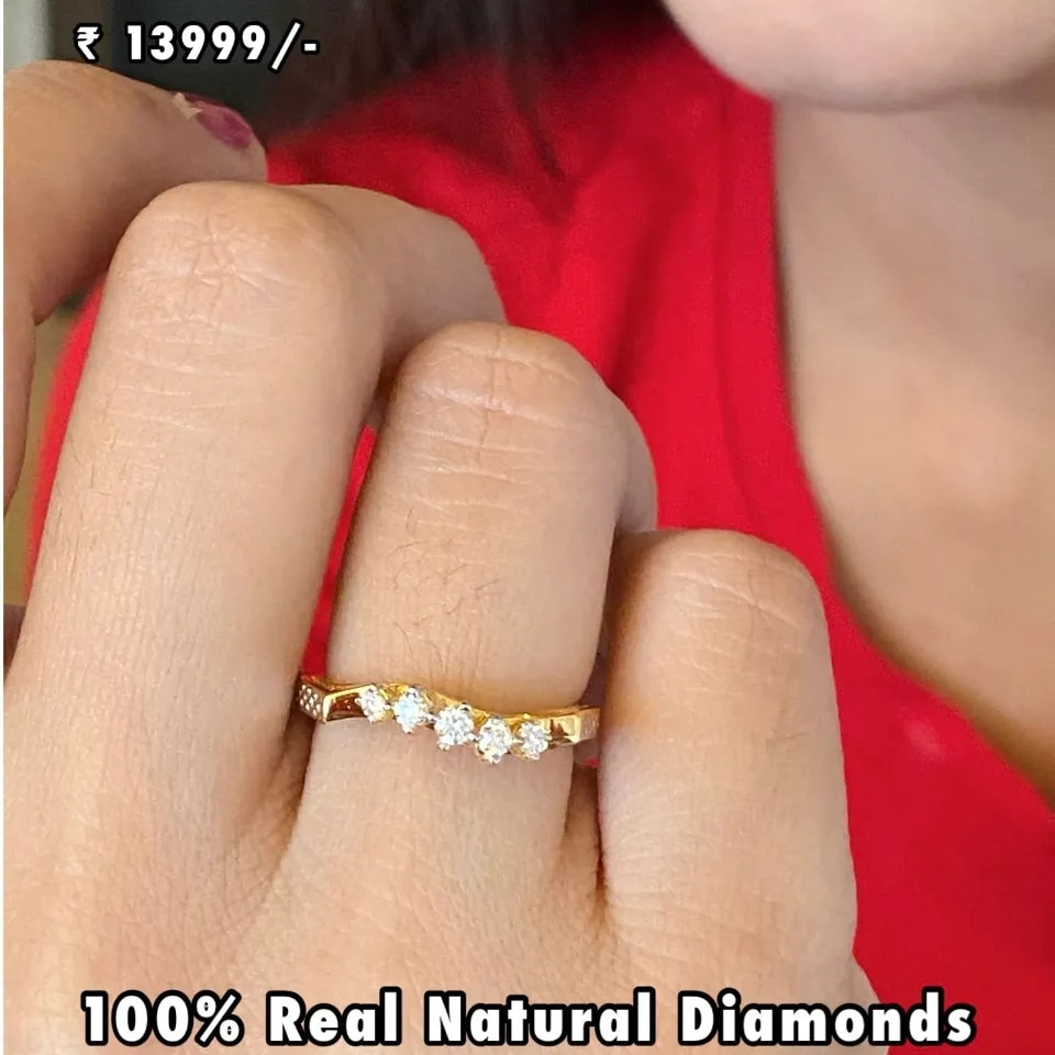 Cheapest Diamond Ring Delhi image 1