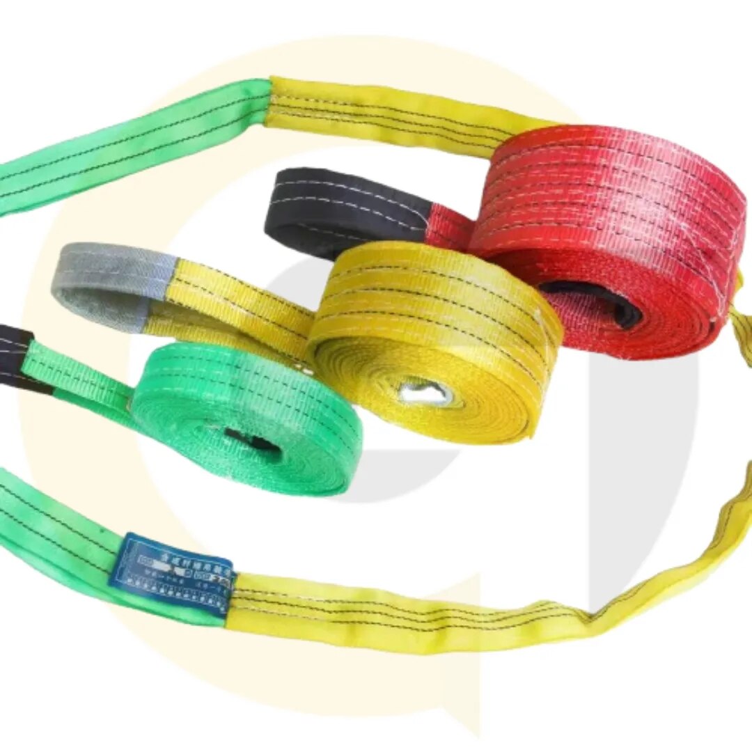 Polyester Webbing Slings | Industrial Lifting Slings Supplier in Delhi image 1