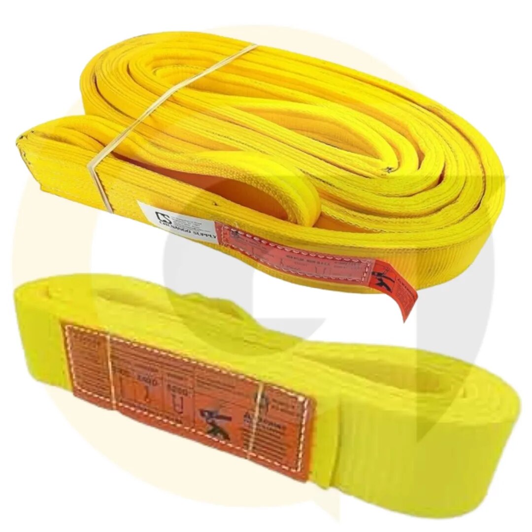 ISI Nylon Web Sling | Industrial Lifting Sling | Goyal Industrial Hub Delhi image 1