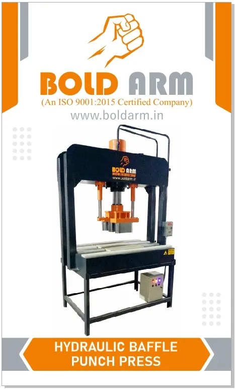Hydraulic Baffle Punch Press image 1