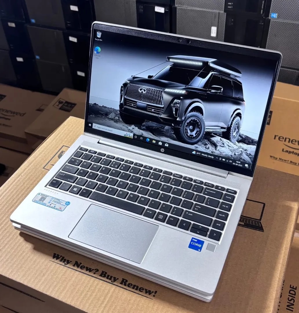 HP ProBook 440 G8 Laptop (Renewed, 11th Gen Intel Core i5-1145G7, 8GB DDR4 RAM, 256GB NVMe SSD, 14" FHD Display, Iris Xe Graphics, Fingerprint Lock, Silver, 1 Year Warranty, EMI Available) image 1