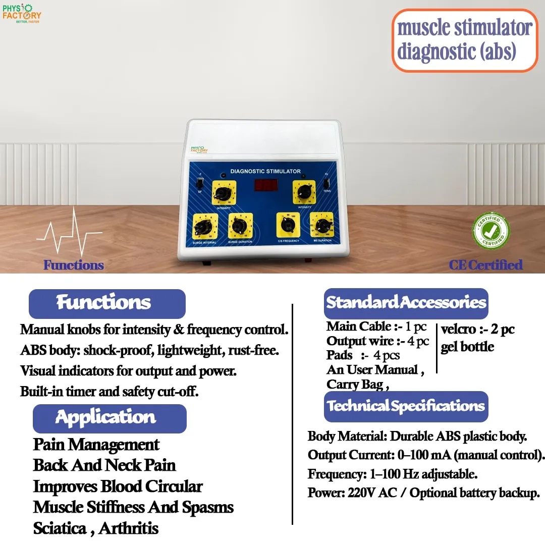muscle stimulator diagnostic in ABS body image 1
