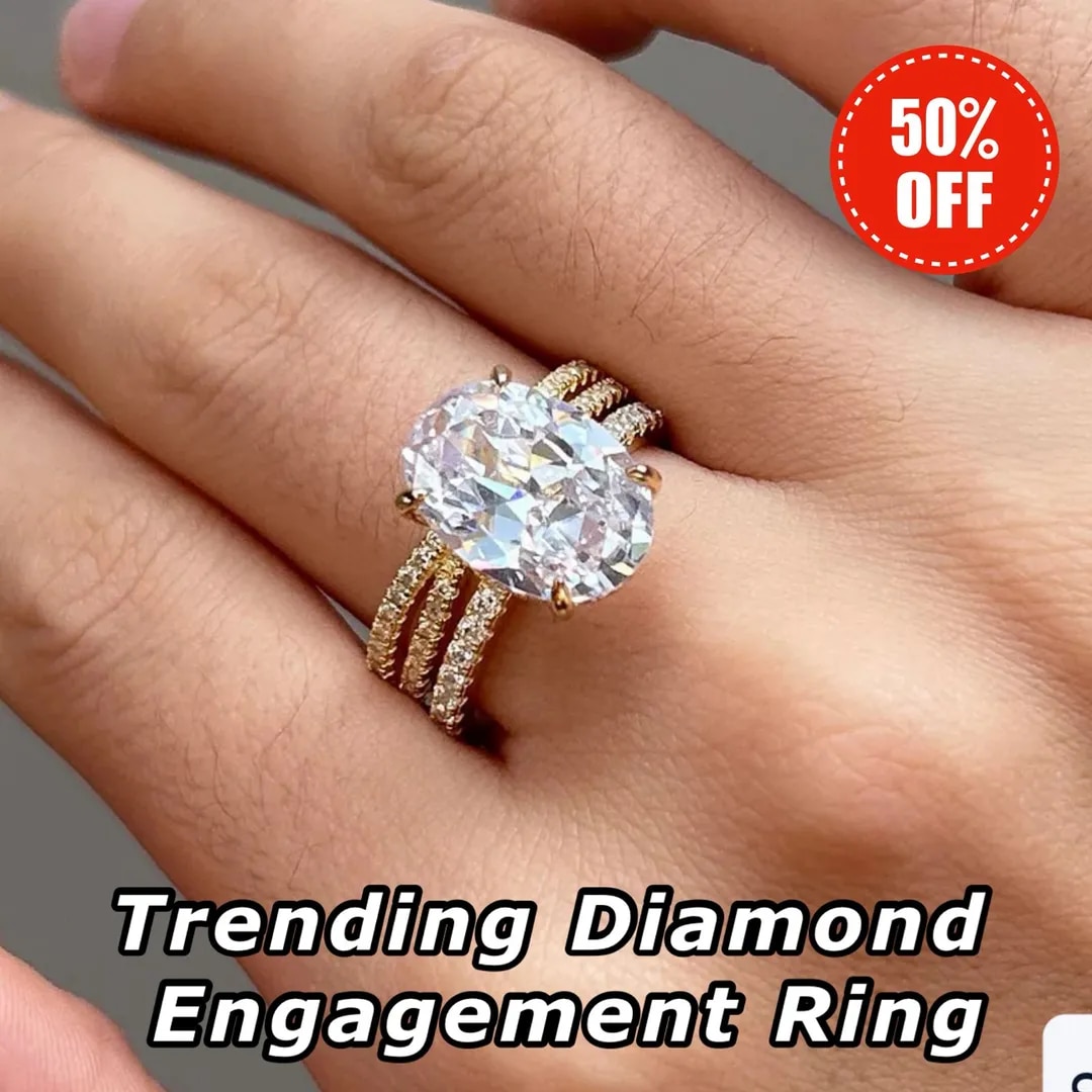 Trending Diamond Engagement Rings Design Delhi image 1