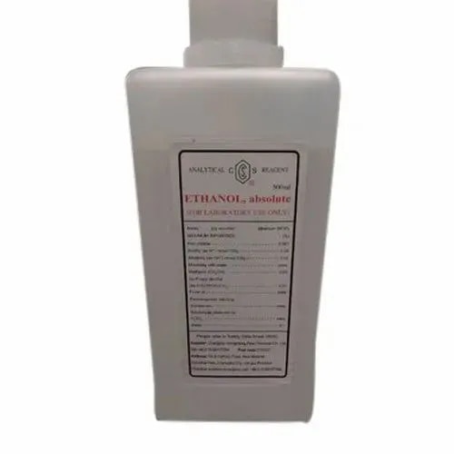 Denatured ethanol 99.9% for laboratory use 500ml image 1