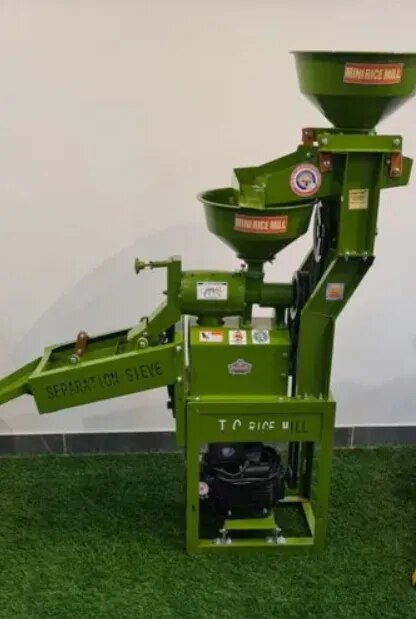 Rice Mill Machine With Vibrator Screen image 1