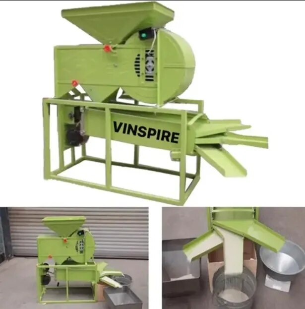Winnower Cum Destoner Grader Machine image 1