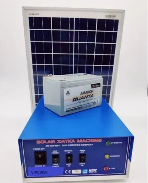 Agriculture Solar Zatka Machine image 1