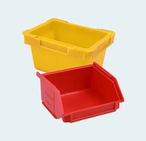 Plastic Crate Bins image 1