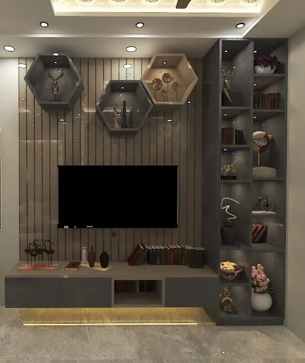Premium Modern TV Unit Collections with Elegant Finish image 1
