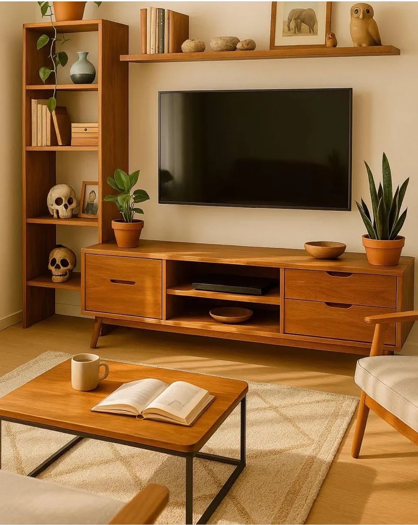 Elegant Traditional TV Unit Designs for Classic Interiors image 1