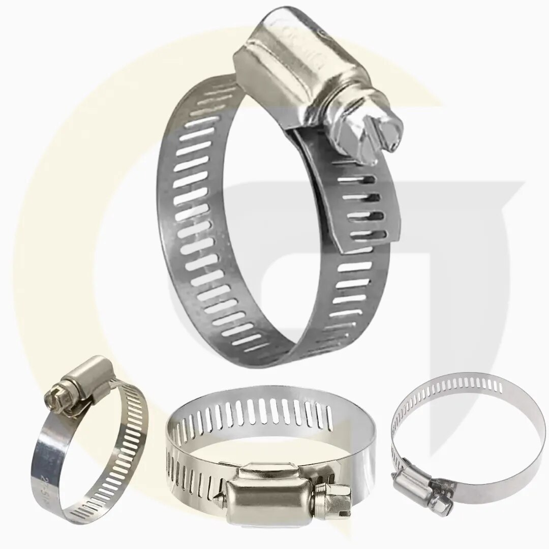 2 Inch Hose Clamp ₹4.5 | Stainless Steel Pipe Clamp | Goyal Industrial Hub Delhi image 1