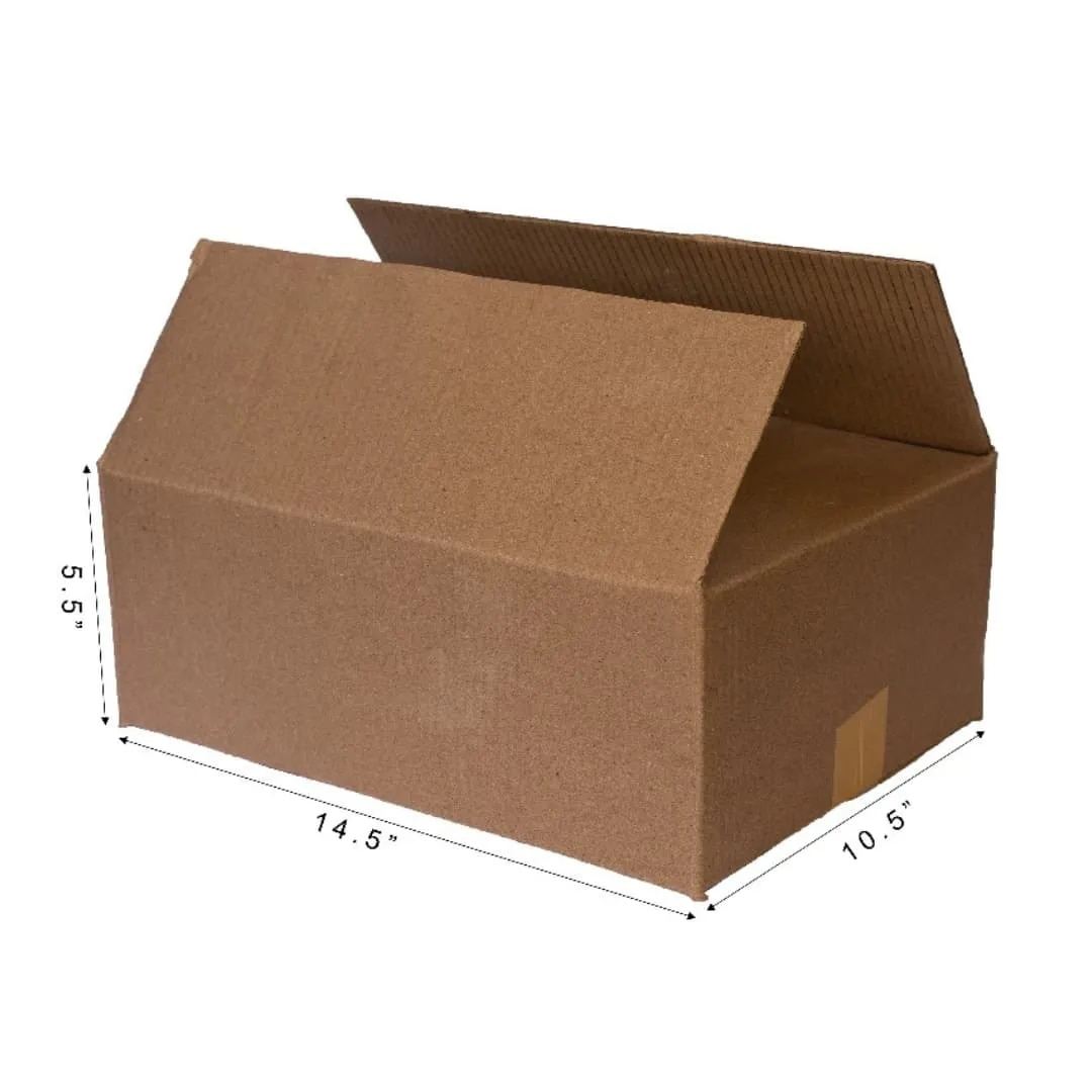 3PLY CARDBOARD BOX 14.5X10.5X5.5 image 1