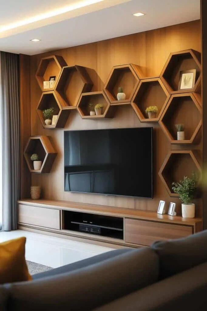 Modern TV Unit Furniture Designs for Living Rooms image 1