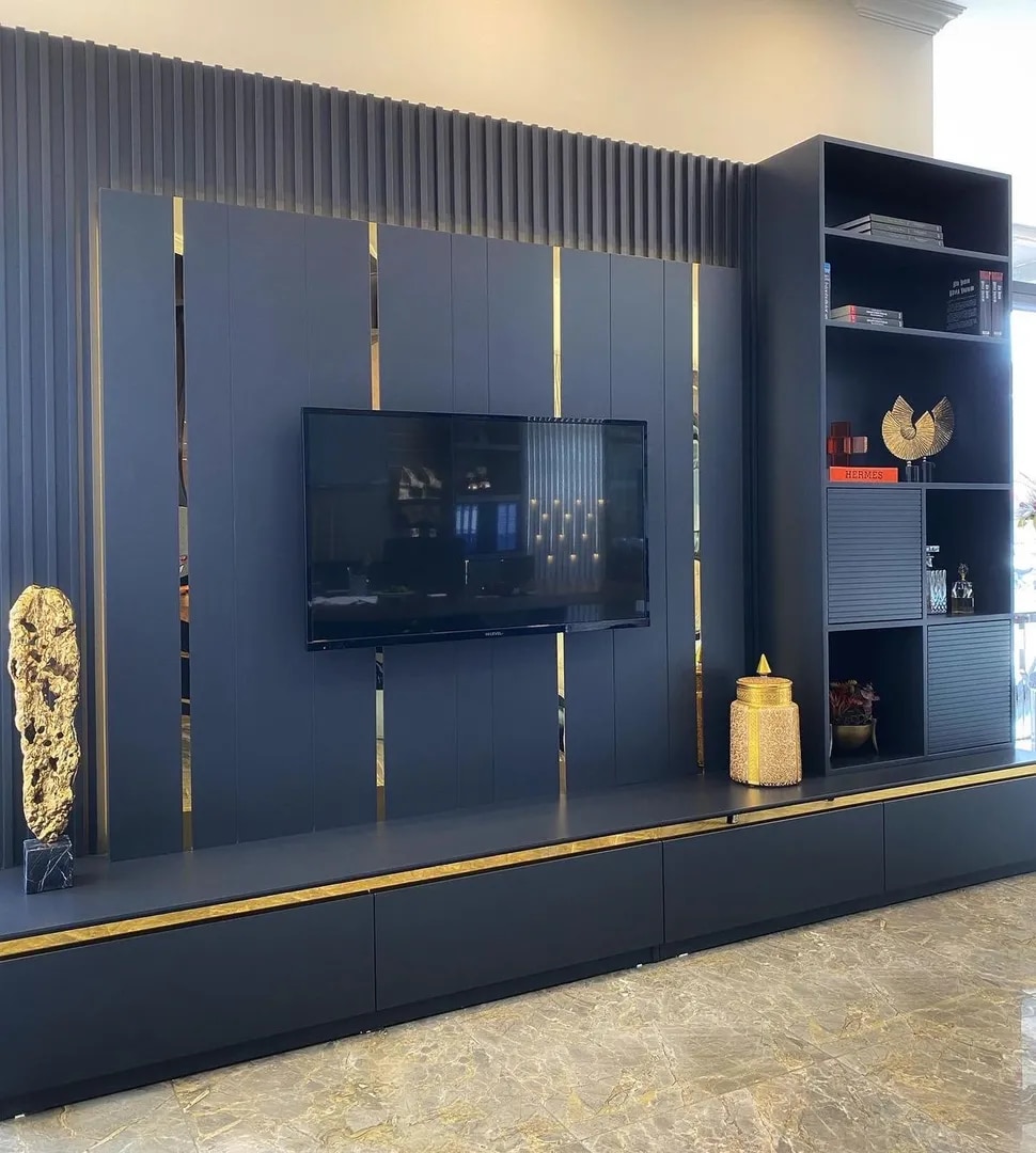 Top-Rated Modern TV Unit Ideas for Home Interiors image 1