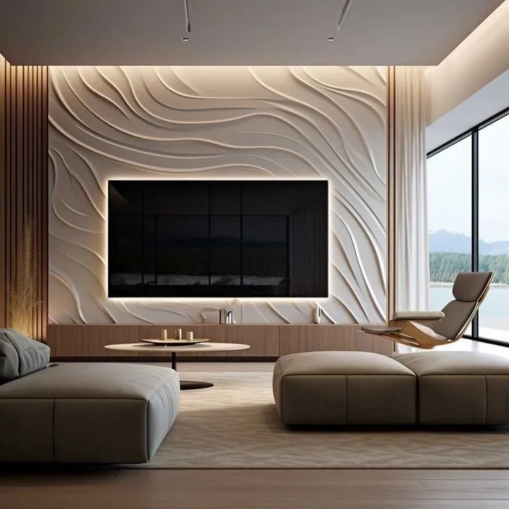 Modern TV Unit Designs for Stylish Living Rooms image 1