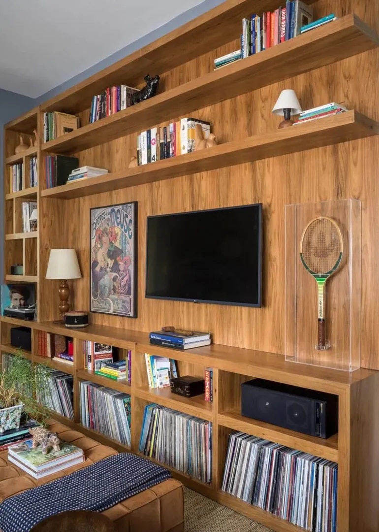 Traditional TV Units with Storage & Elegant Look image 1