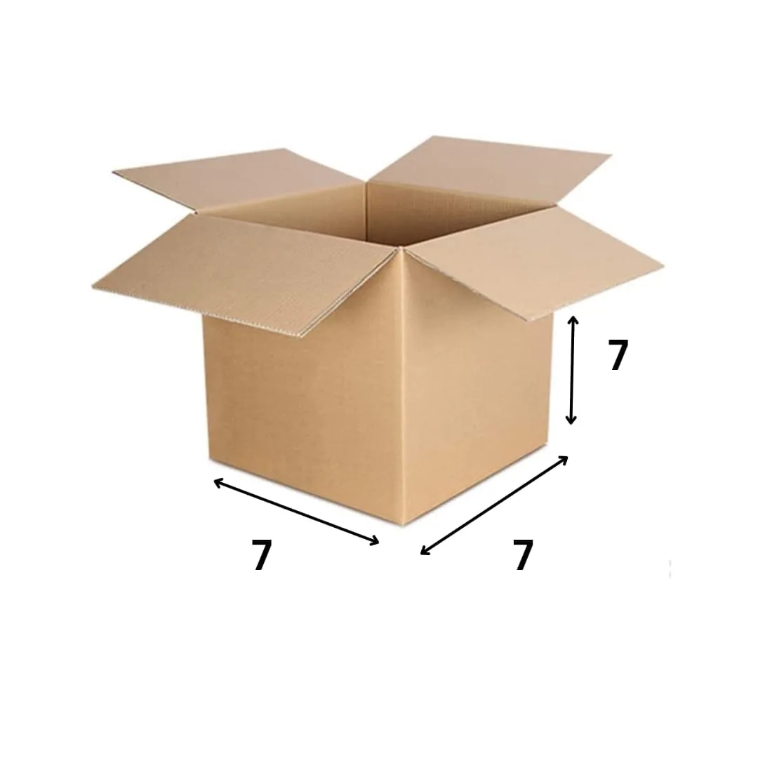 5PLY CARDBOARD BOX 7X7X7 image 1