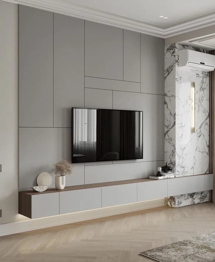 Innovative TV Unit Ideas to Maximize Storage image 1