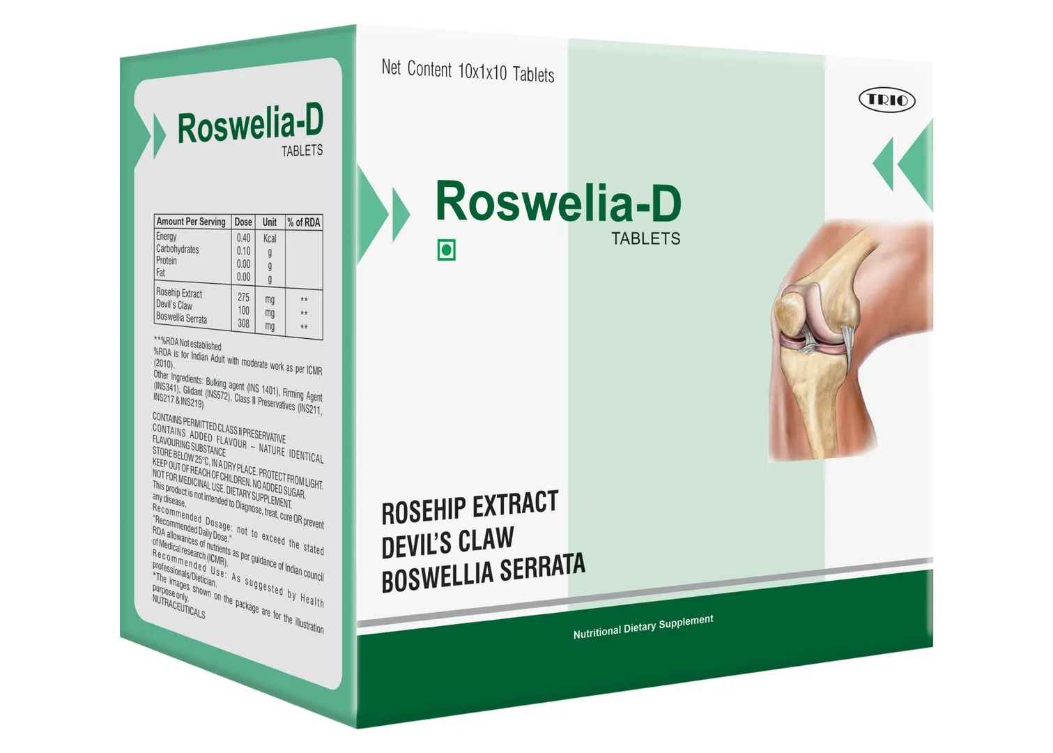 Osteoarthritis Ayurvedic Dietary Supplement Tablets image 1