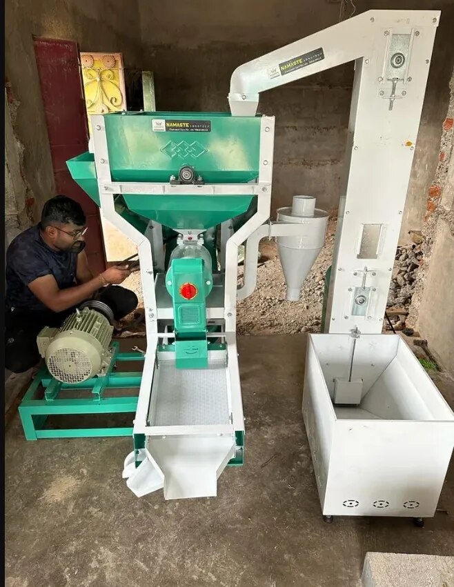 6N70 Rice Mill 10 HP Rice Mill Machine image 1