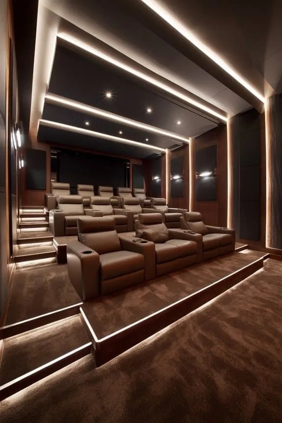 Acoustic Home Theatre Setup for Luxury Living image 1