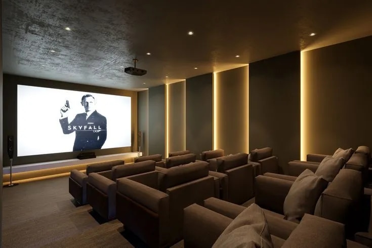 Acoustic Wall Panels & Home Theatre Installation image 1