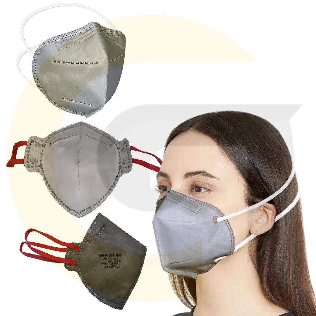 Honeywell Safety GREY Face Mask – Reusable & Comfortable | ₹5.8 | Goyal Industrial Hub Delhi image 1