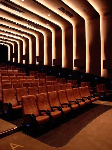 Acoustic Home Theatre Setup with Premium Interiors image 1