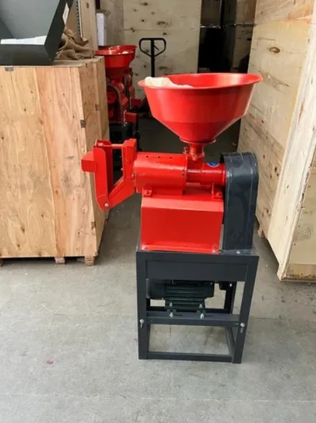 3 HP Motor Mini Rice Mill image 1