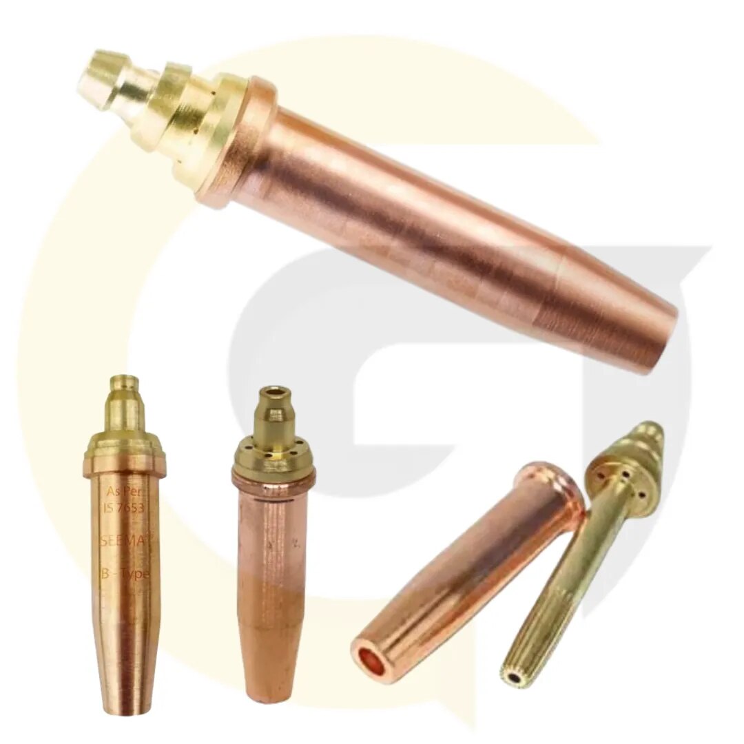 B Type Cutting Nozzle – Brass Gas Cutting Nozzle | ₹115 | Goyal Industrial Hub Delhi image 1