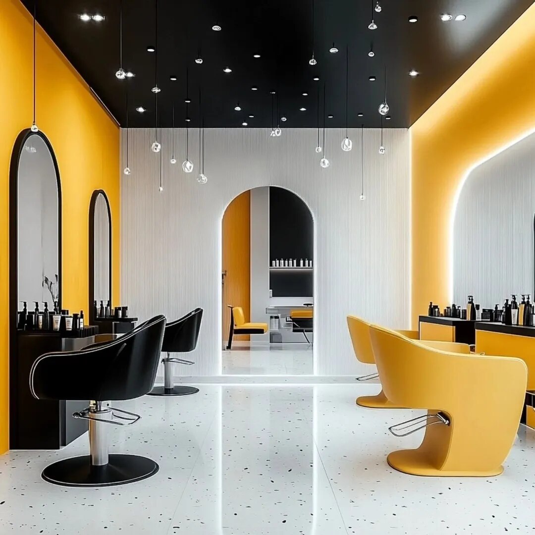 Elegant Saloon Interior Design for a Relaxing Experience image 1