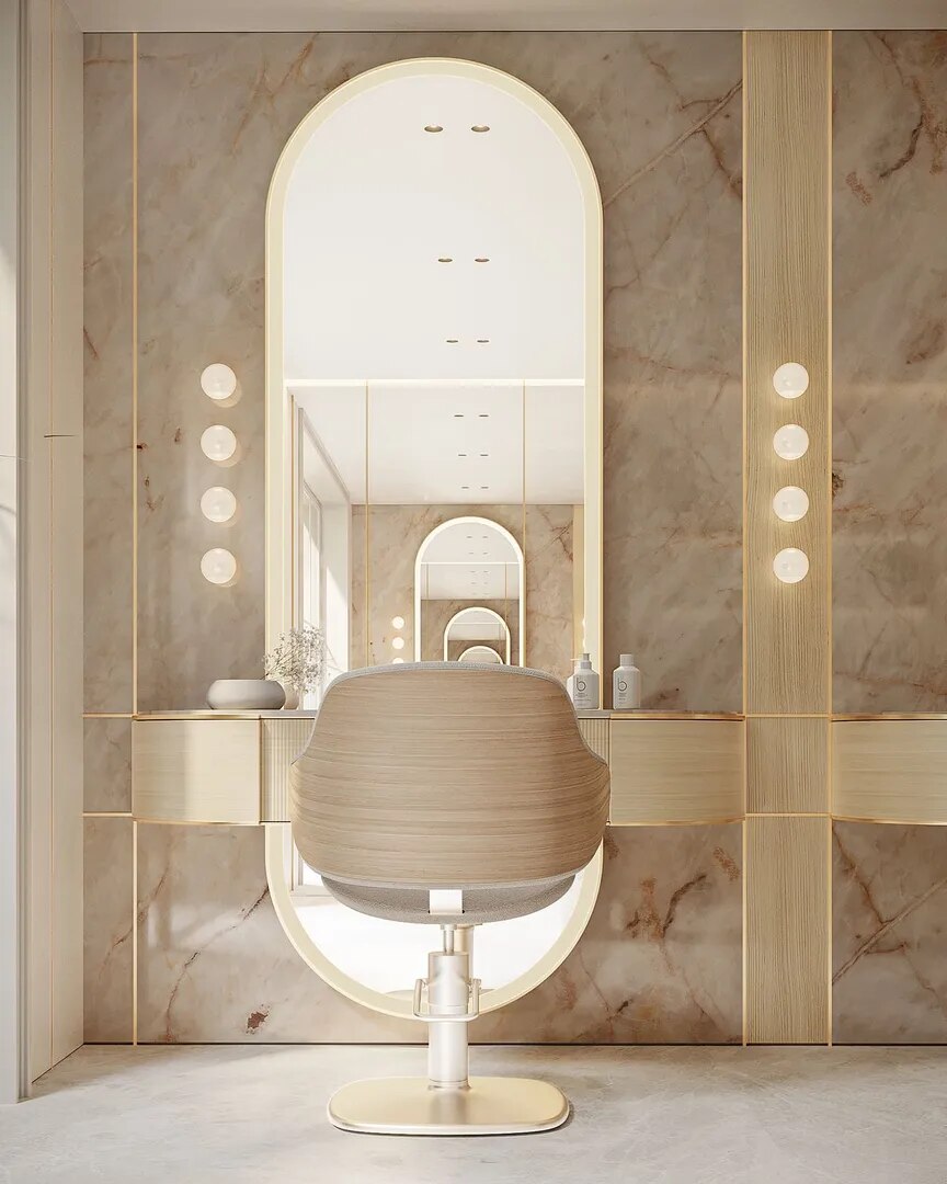 Trendy Saloon Interior Design That Attracts More Customers image 1