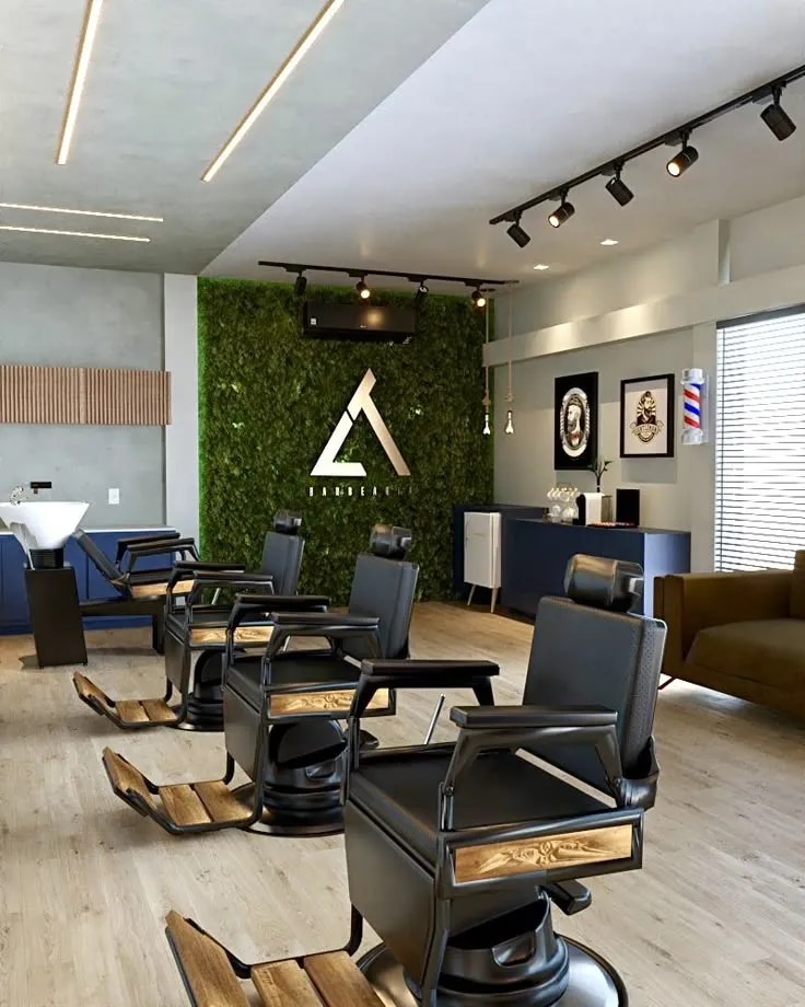 Smart Saloon Interior Design That Maximizes Space image 1
