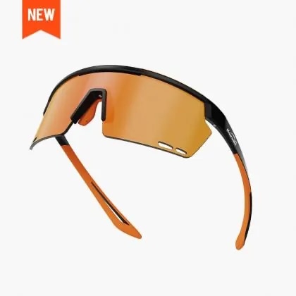 MAGICSHINE ROULER CLASSIC SPORT SUNGLASSES BLACK/ORANGE image 1