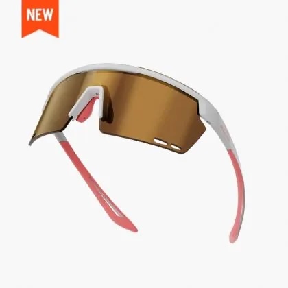 MAGICSHINE ROULER CLASSIC SPORT SUNGLASSES WHITE/PINK image 1