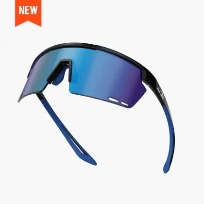 MAGICSHINE ROULER CLASSIC SPORT SUNGLASSES BLACK/BLUE image 1