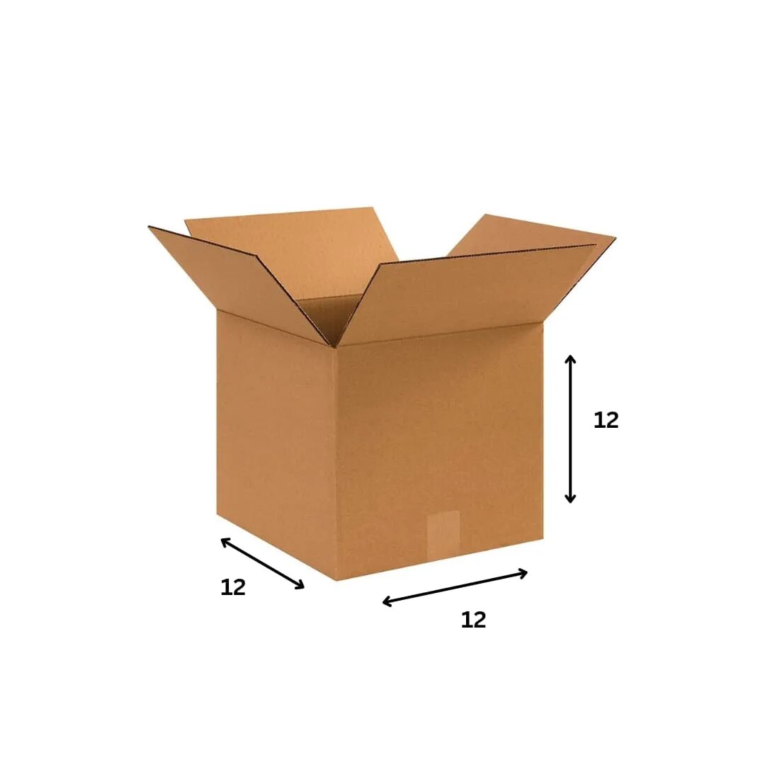 5PLY CARDBOARD BOX 12X12X12 image 1