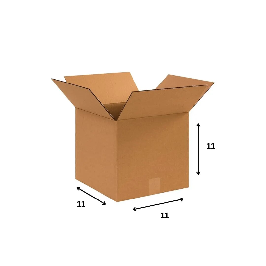 5PLY CARDBOARD BOX 11X11X11 image 1