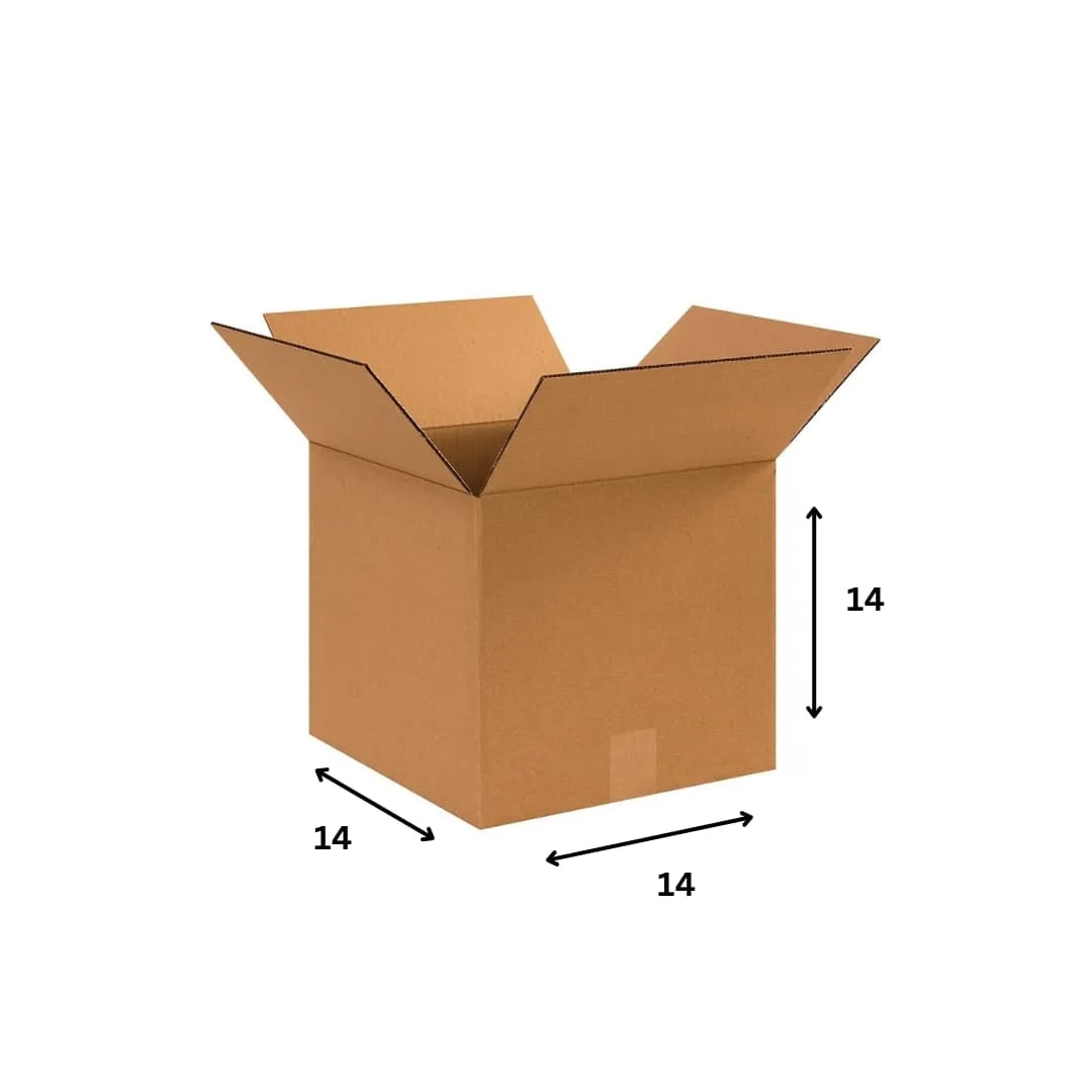 5PLY CARDBOARD BOX 14X14X14 image 1