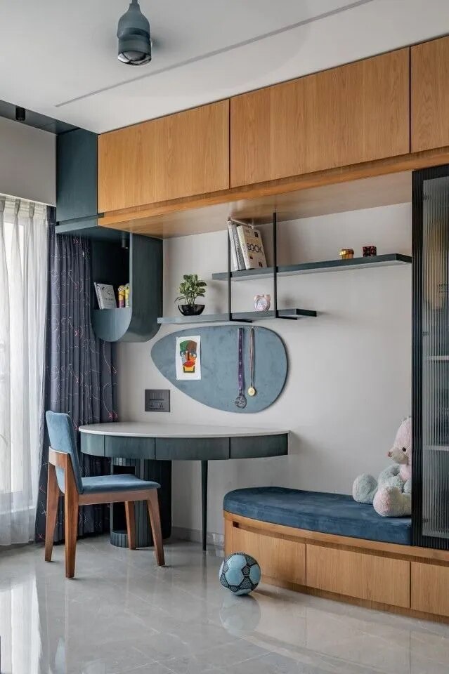 Stylish Study Area Interior Design for Productive Spaces image 1