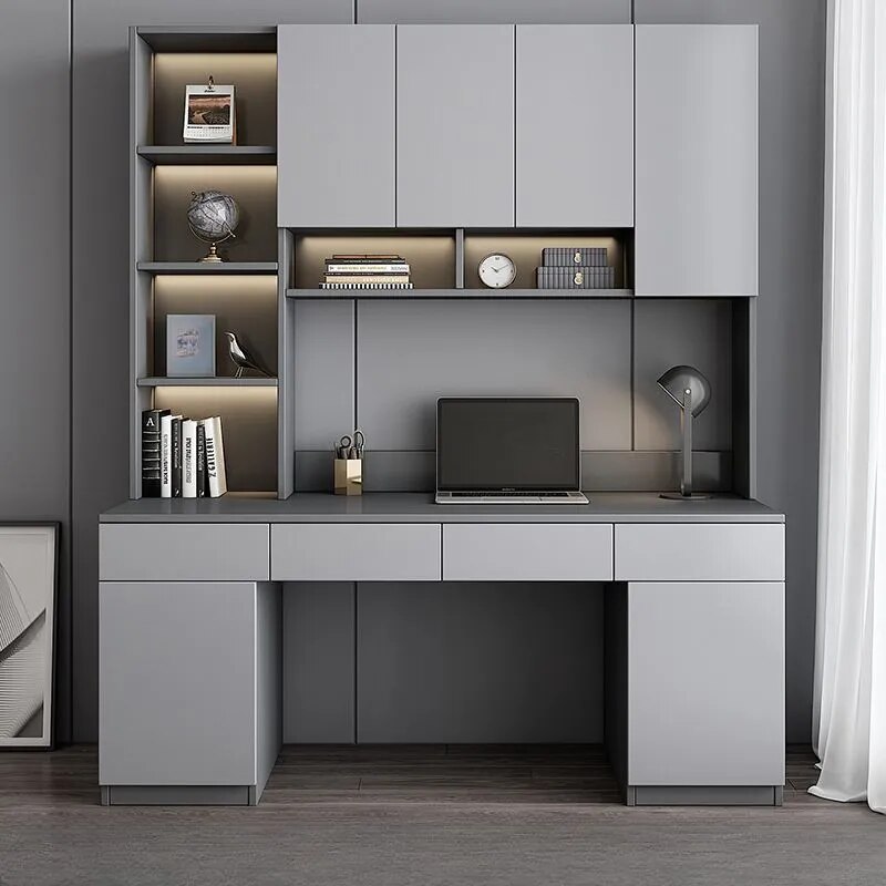 Premium Study Room Interior Design with Elegant Touch image 1